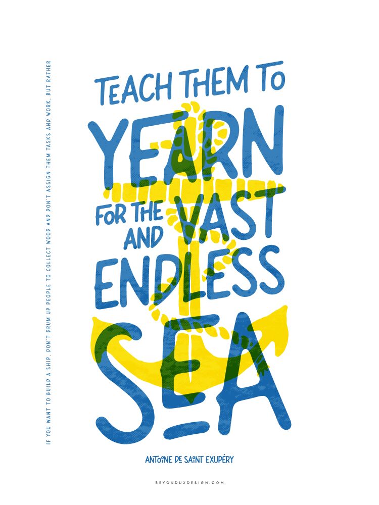 Vast and Endless Sea Print - Image 6