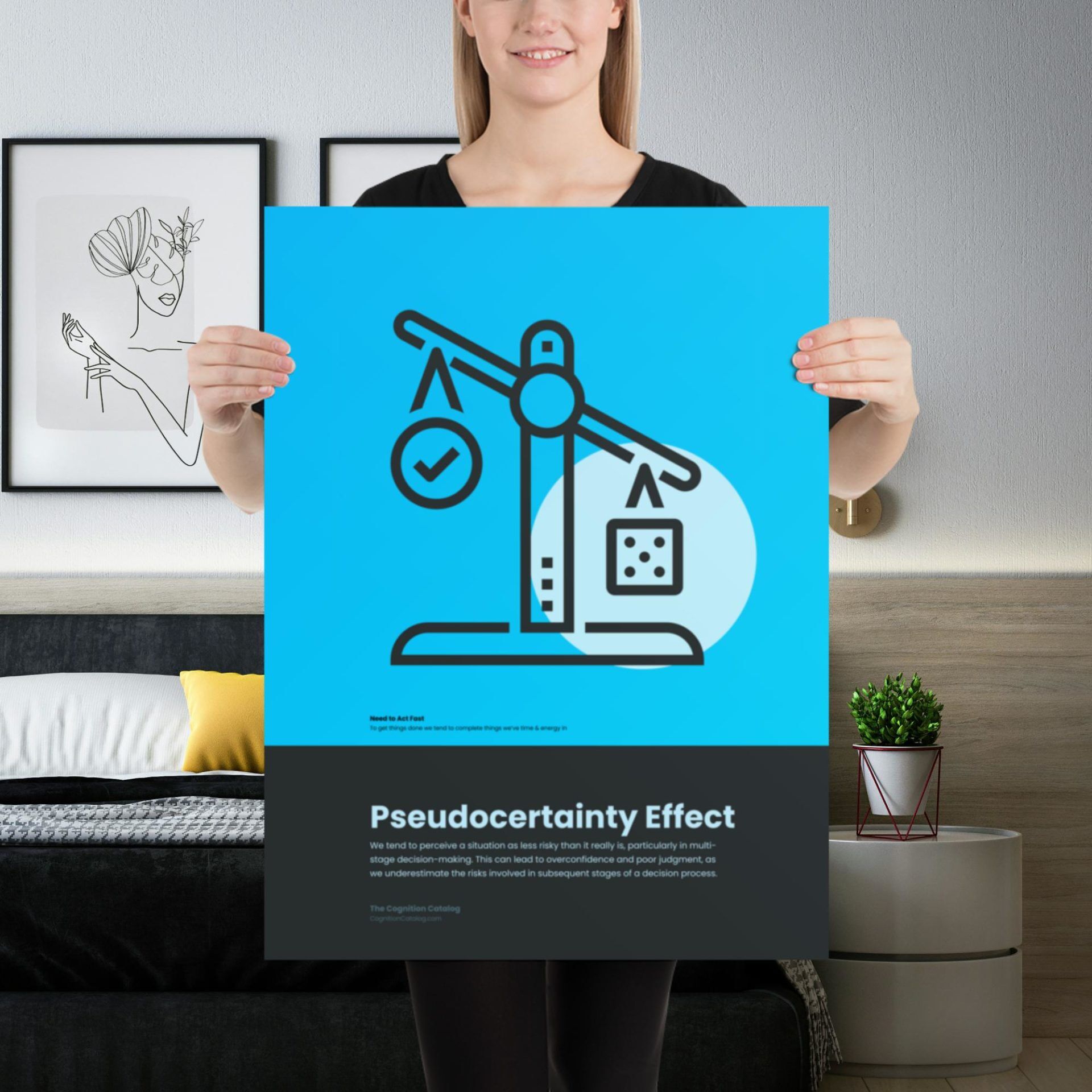 Pseudocertainty Effect Print - Image 2
