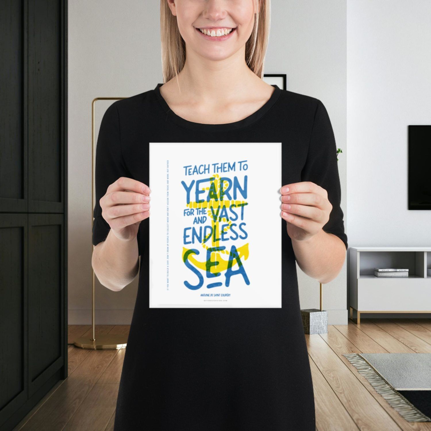 Vast and Endless Sea Print - Image 4