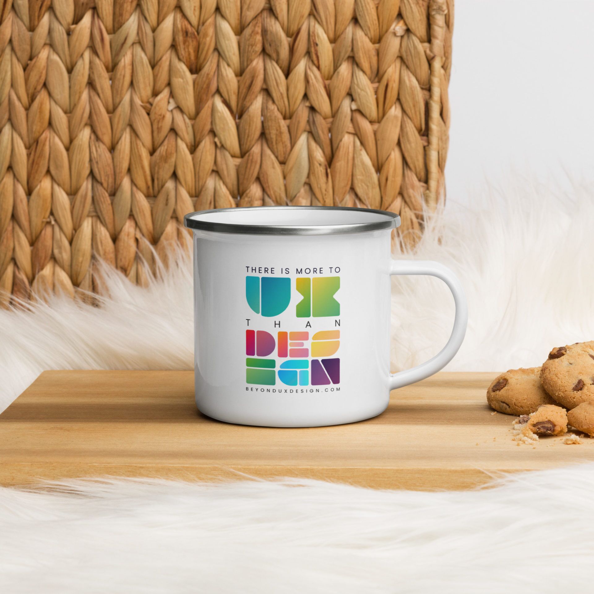 There's More to UX Enamel Mug - Image 4